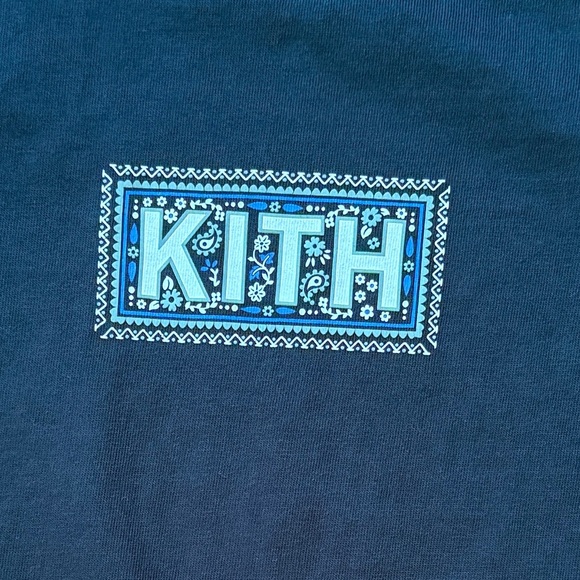 Kith Kids Needle Point Graphic Tee in Black - Picture 2 of 4